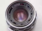 W-Nikkor C 3.5 cm F1.8 Nippon Kogaku Lens Rangefinder Contax Mount, Clean Optics