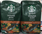Starbucks House Blend Ground Coffee 2 Packages Medium Roast