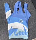Berner Cookies Clothing Men’s  Small Pullover Hoodie Embroidered Baby Blue 420