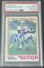 LAWRENCE TAYLOR 1982 TOPPS IA SIGNED ROOKIE PSA 10 AUTHENTIC AUTO Inscr DROY 81!