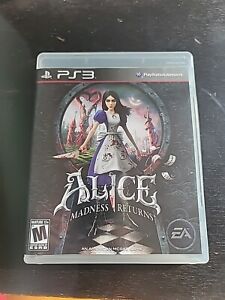 New ListingAlice: Madness Returns PS3 (Sony PlayStation 3, 2011) CIB Complete Tested