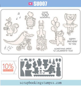 2023 ZANY ZOO Metal Cutting Dies And Stamps For DIY Scrapbooking Paper