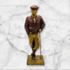 Golfer Bronzed Golf Tournament Trophy Prize Statue 16” AUSTIN SCULPTURE 1989