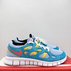 NEW Nike Free Run 2 Running Shoes Cyber Teal Crimson 537732-405 Mens Sizes