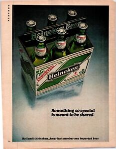 New ListingHeineken Something So Special It Is Meant To Be Shared 1981 Print Ad 8