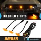 3Pcs Amber Front LED Grille Running Lights Raptor for Ford Bronco 2021 2022 2023 (For: More than one vehicle)