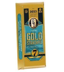 2023 Panini Gold Standard Football Hobby Box Factory Sealed NFL New