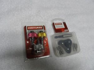 Craftsman Finger Screwdriver & Bit Ratchet Wrench Set, USA - p/n 41390/46158