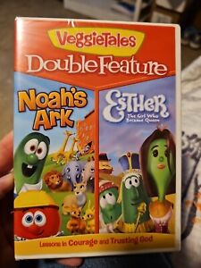 Veggietales Kids DVD Double Feature Noahs Ark Esther The Girl Who Became Queen