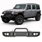 1 Set Front Bumper For 18-23 Jeep Wrangler JL Rubicon Gladiator 2020 W/ Holes (For: Jeep)