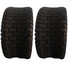 2pcs 15x6.00-6 Lawn Mower Garden Tractor Turf Tires 2 Ply 15x6-6 Tubeless