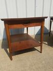 Lane End Table Mid Century Modern 2 Tier with Drawer Style 1038-05 Vintage MCM