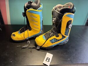 DC Shoe Co Allegiance Snowboard Boots W/ Recco Dual BOA Air Liner Mens Size 9