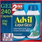 Advil ( 240 Capsules )  Liqui-Gels Solubilized , Gel Capsules, 200 mg