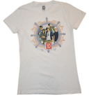 1D One Direction Juniors Nautical Graphic Band Photo White Shirt New XS-XL