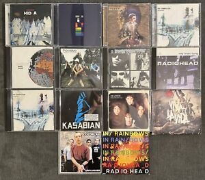 New ListingLot Of 14 90s -00s British Rock CDs - The Verve/Radiohead/Coldplay