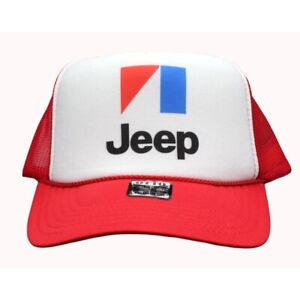 Jeep Hat | Jeep Trucker Hat AMC Mesh Cap Snapback Hat Adjustable Vintage