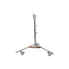 Matthews 9.5' Junior Double Riser Stand with Wheels, Chrome #H386022