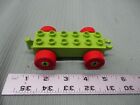 LEGO Duplo Train Car Flat Bed Zoo Parade Truck Vehicle part green body  wheel