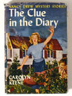 NANCY DREW Mystery #7 The CLUE in the DIARY! Vintage 1954 Grosset & Dunlap HCDJ!