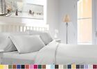 1800 COLLECTION DEEP POCKET 4 PIECE BED SHEET SET 26 COLORS ALL SIZES AVAILABLE