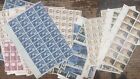 Lot of 1000 8c Commemorative stamps, nearly 50 years old! See desc. for details