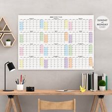 2024 Year Planner, Giant 2024 Wall Calendar, Yearly Wall Planner, Annual Planner