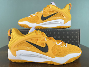 Nike KD 15 TB Promo University Gold Basketball Shoes Men's Size 9 DX6648-701