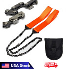 Pocket Rope Chain Saw Outdoor Camping Survival Chainsaw Logging Hand Zipper Saw