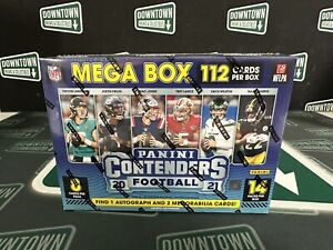 2021 Panini NFL Football Contenders Mega Box 1 Auto 2 Mem Cards Lawrence Fields