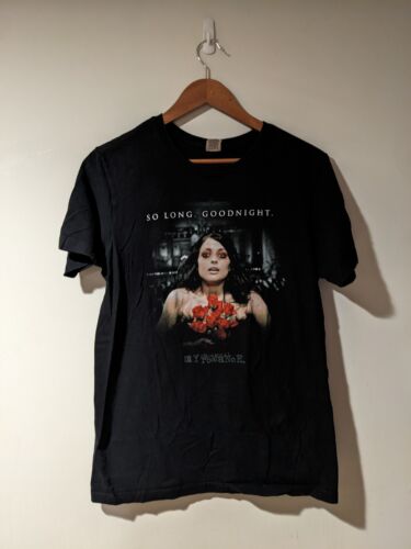 Vintage 2010's My Chemical Romance Helena Emo Goth Black Medium T-Shirt