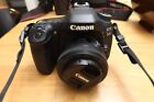 Canon EOS 80d digital camera with 50mm lens PERFECT CONDITION