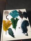 Q96 Vtg Lot of  Antique Hat Feathers Ostrich Flapper Marching Millinery