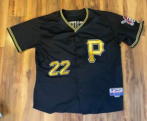 Pittsburgh Pirates Majestic Cool Base McCutchen #22 Baseball Jersey 48 **read**