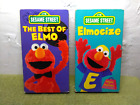 New ListingThe Best of Elmo and Elmocize VHS (2) tapes - Sesame Street - FAST SHIP!!!