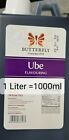 Butterfly Ube Purple Yam Flavoring  Original Quality EXP 2026  = 1 Liter/33.8 oz