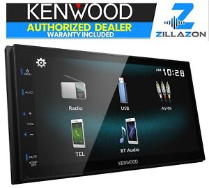 Kenwood DMX125BT 2-DIN 6.8” Touchscreen Car Stereo Digital Multimedia Receiver