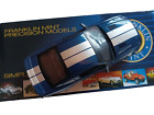 FRANKLIN MINT 2008 SHELBY GT500KR BLUE/SILVER STRIPES SN#782
