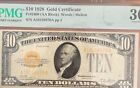 1928 GOLD Certificate $10 Bill AA BLOCK- PMG 30 - NR!! Gorgeous Bill!