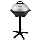 George Foreman Silver 12+ Servings Upto 15 Indoor/Outdoor Electric Grill GGR50B