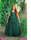 Dollcake Diamond In The Rough Frothy Frock Gown Special Green Holiday Dress sz 5