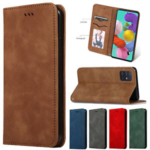 For Samsung Galaxy A13 A53 A14 5G A12 A52 A32 Leather Wallet Stand Case Cover