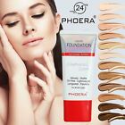 PHOERA Matte Liquid Skin Foundation Full Coverage Long Lasting Light Face Makeup