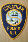 Patches: STRATHAM N.H. New Hampshire POLICE PATCH (NEW* apx.11x8.5cm)