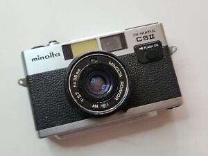 Minolta HI-MATIC CS II Film Camera Very clean FREE ShpN