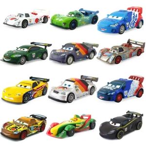 Disney Pixar Cars2 National Racer Toy Car Model 1:55 Diecast Boy Kids Gift New