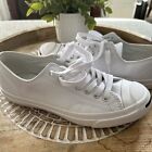 Size mens7.5 women’s 9  - Converse Jack Purcell Top Low Triple White