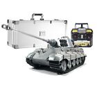 1:16 Mato King Tiger Henschel RC Tank 2.4GHz Airsoft 100% Metal w/ Aluminum Case