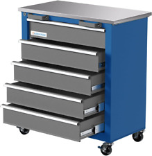 5-Drawer Rolling Tool Chest,Tool Cabinet on Wheels with Keyed Locking System and