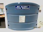 Yankee Stadium Seat Back #1 with BE ALERT FOUL BALLS decal MLB Auth RARE
